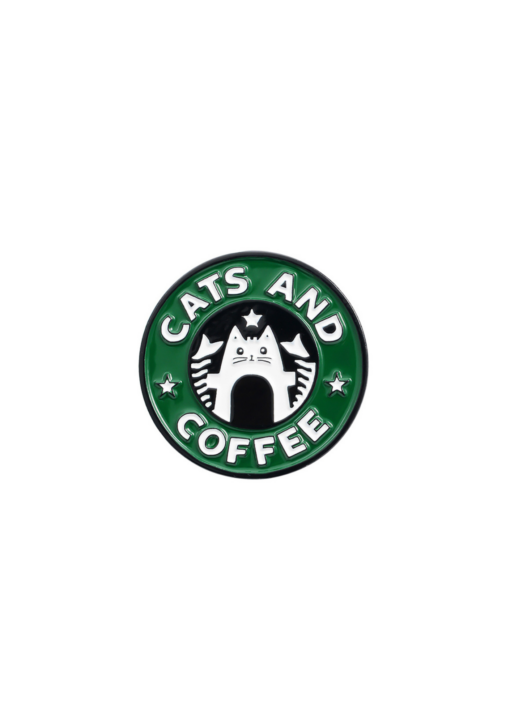 pin cats and coffee