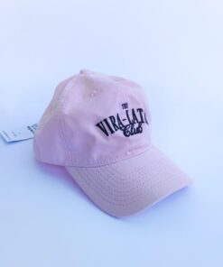 boné vira-latas club rosa